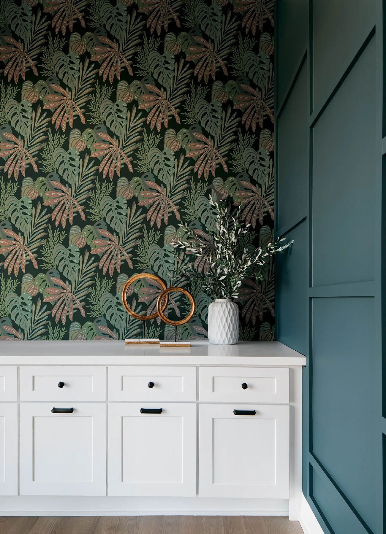 A-Street Prints Alocasia Multicolor Tropical Foliage Wallpaper - SKU 4177-27737
