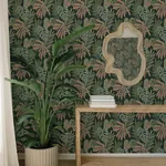 A-Street Prints Alocasia Multicolor Tropical Foliage Wallpaper - SKU 4177-27737