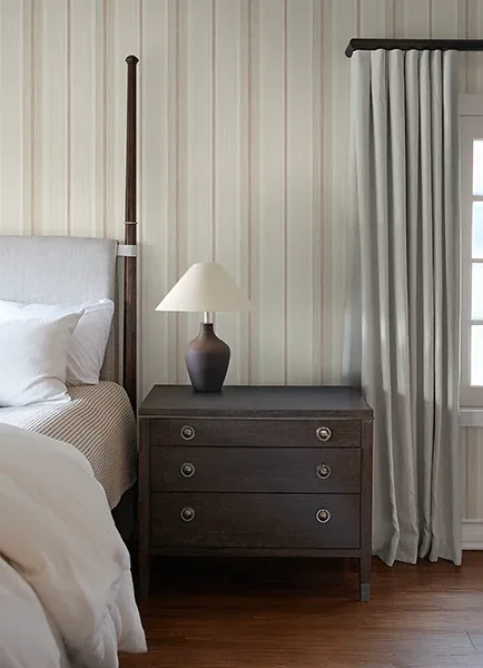 A-Street Prints Ames Red Linen Stripe Wallpaper | Wallpaper Twins A-Street Prints Ames Red Linen Stripe Wallpaper - SKU 4173-27663