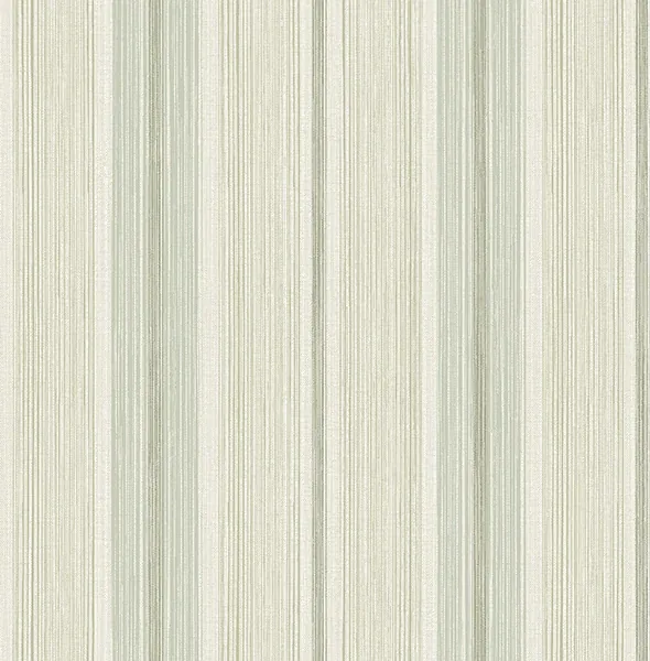 4173-27664 | Ames Seafoam Linen Stripe Wallpaper