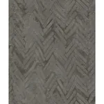 A-Street Prints Amesemi Dark Grey Distressed Herringbone Wallpaper | Wallpaper Twins A-Street Prints Amesemi Dark Grey Distressed Herringbone Wallpaper - SKU 4105-86611
