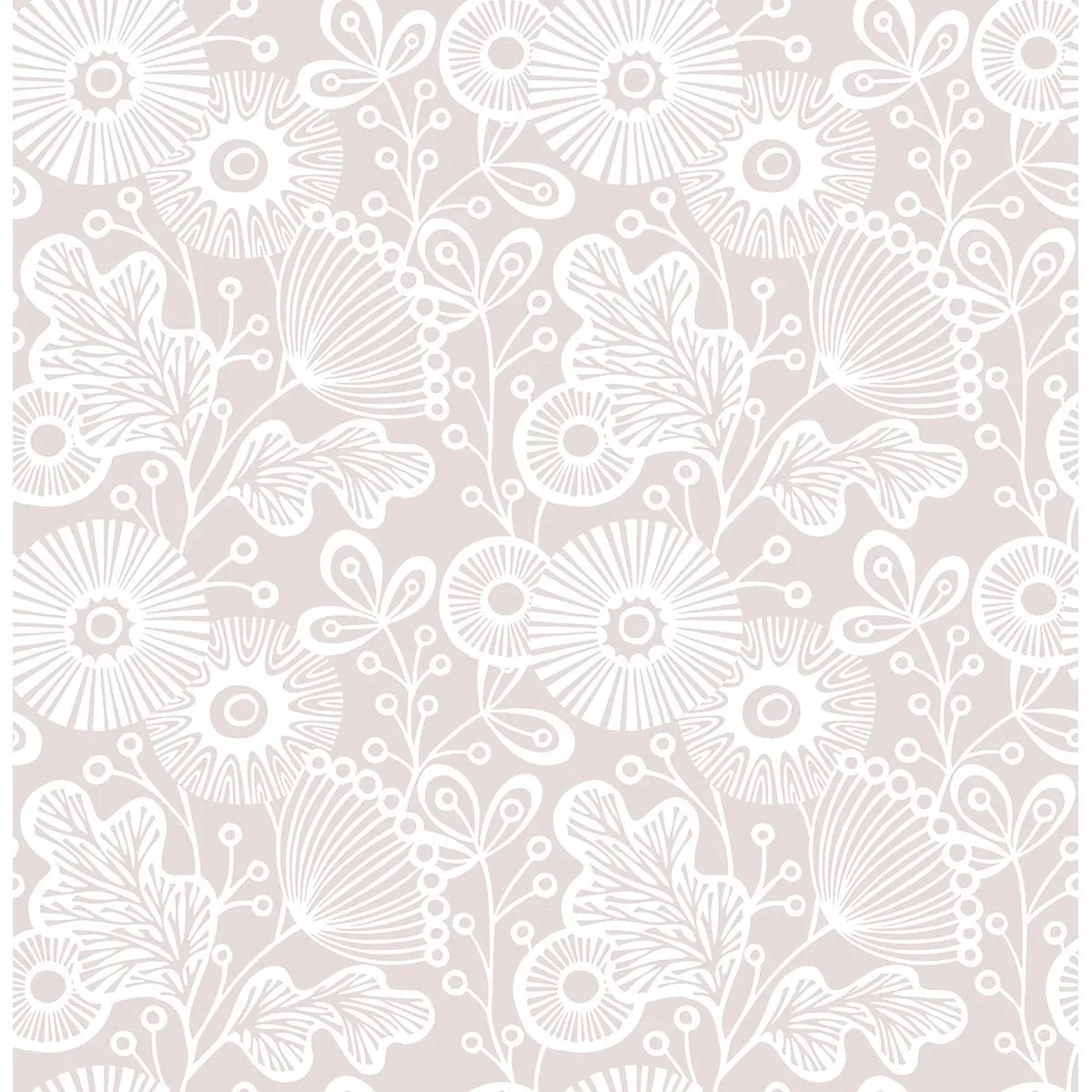 2821-25109 | Ana Rose Rose Floral Wallpaper