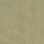 A-Street Prints Anara Green Geo Faux Grasscloth Wallpaper - SKU 4202-571288