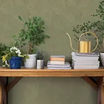 A-Street Prints Anara Green Geo Faux Grasscloth Wallpaper - SKU 4202-571288