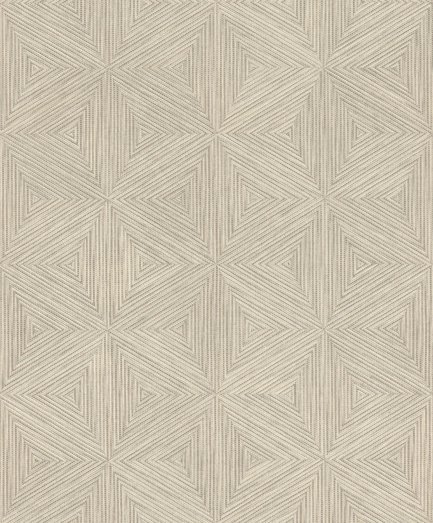 4202-571257 | Anara Grey Geo Faux Grasscloth Wallpaper