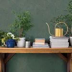 A-Street Prints Anara Teal Geo Faux Grasscloth Wallpaper | Wallpaper Twins A-Street Prints Anara Teal Geo Faux Grasscloth Wallpaper - SKU 4202-571271