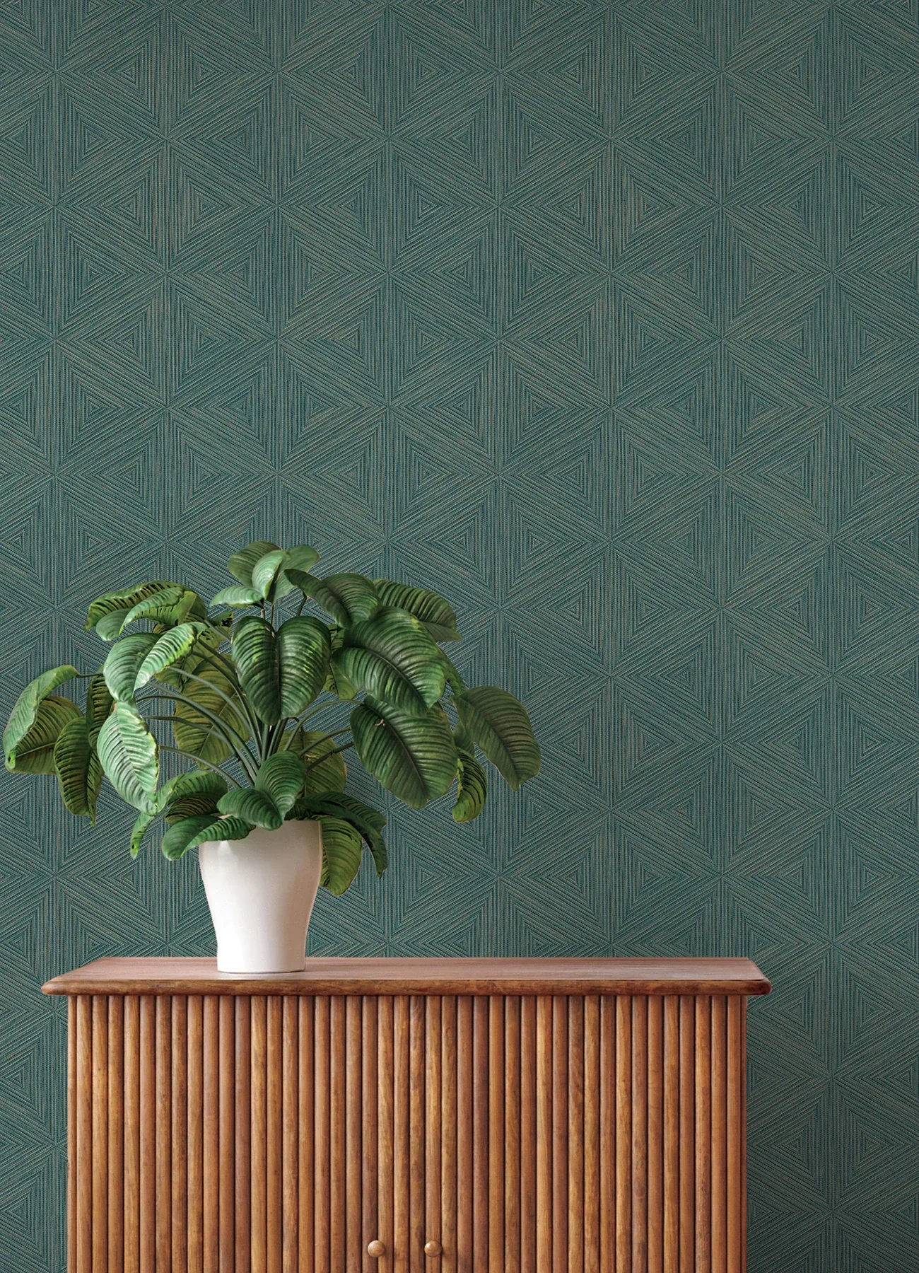 A-Street Prints Anara Teal Geo Faux Grasscloth Wallpaper | Wallpaper Twins A-Street Prints Anara Teal Geo Faux Grasscloth Wallpaper - SKU 4202-571271