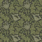 A-Street Prints Anemone Dark Green Floral Trail Wallpaper | Wallpaper Twins A-Street Prints Anemone Dark Green Floral Trail Wallpaper - SKU 4153-82005