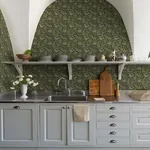 A-Street Prints Anemone Dark Green Floral Trail Wallpaper | Wallpaper Twins A-Street Prints Anemone Dark Green Floral Trail Wallpaper - SKU 4153-82005