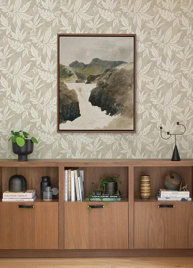 A-Street Prints Anita Beige Woodland Floral Wallpaper | Wallpaper Twins A-Street Prints Anita Beige Woodland Floral Wallpaper - SKU 4155-27328