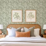 A-Street Prints Anita Sage Woodland Floral Wallpaper - SKU 4155-27326