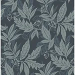 A-Street Prints Anita Teal Woodland Floral Wallpaper - SKU 4155-27325