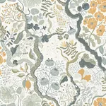 A-Street Prints Ann Turquoise Floral Vines Wallpaper | Wallpaper Twins A-Street Prints Ann Turquoise Floral Vines Wallpaper - SKU 2932-65103
