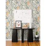 A-Street Prints Ann Turquoise Floral Vines Wallpaper | Wallpaper Twins A-Street Prints Ann Turquoise Floral Vines Wallpaper - SKU 2932-65103