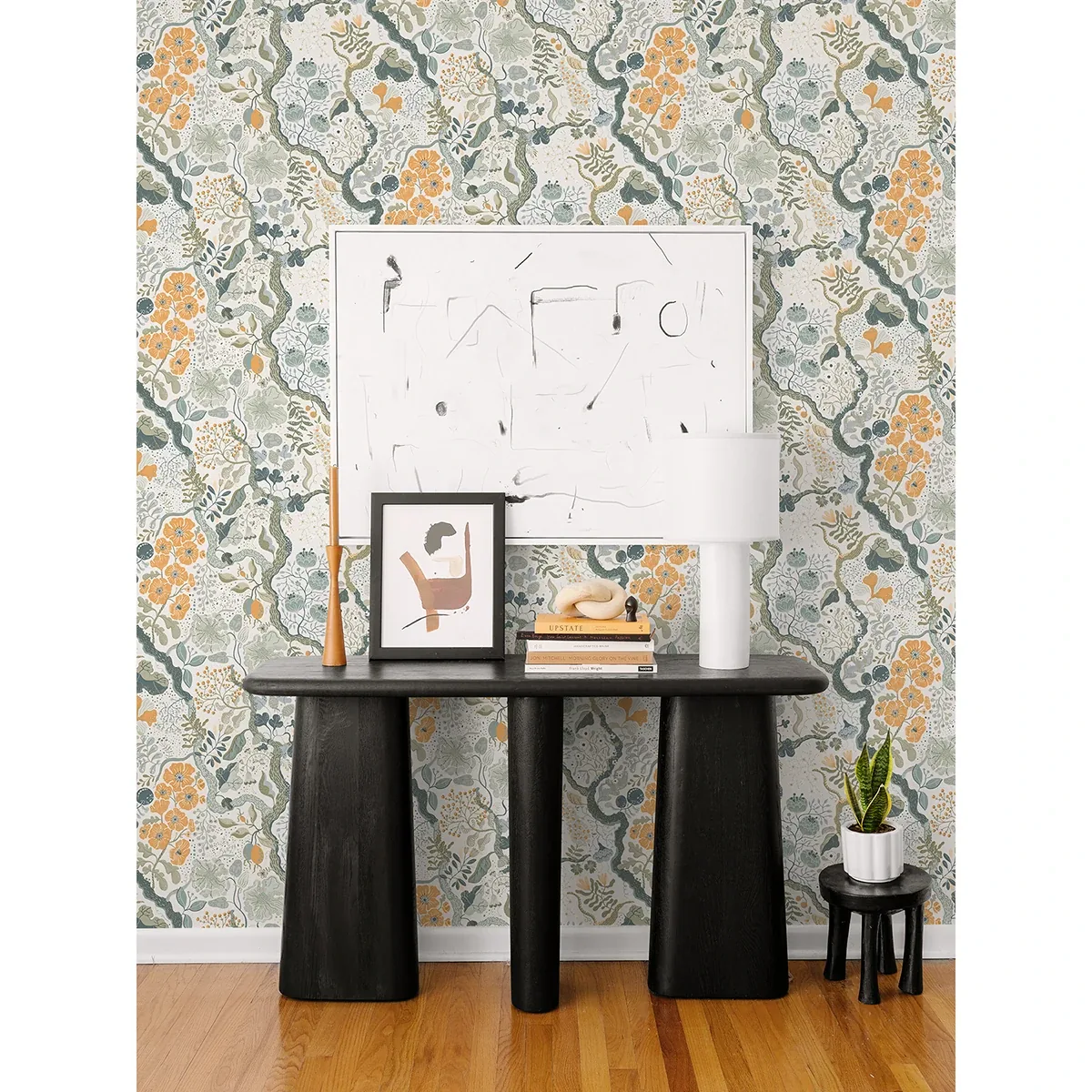 A-Street Prints Ann Turquoise Floral Vines Wallpaper | Wallpaper Twins A-Street Prints Ann Turquoise Floral Vines Wallpaper - SKU 2932-65103