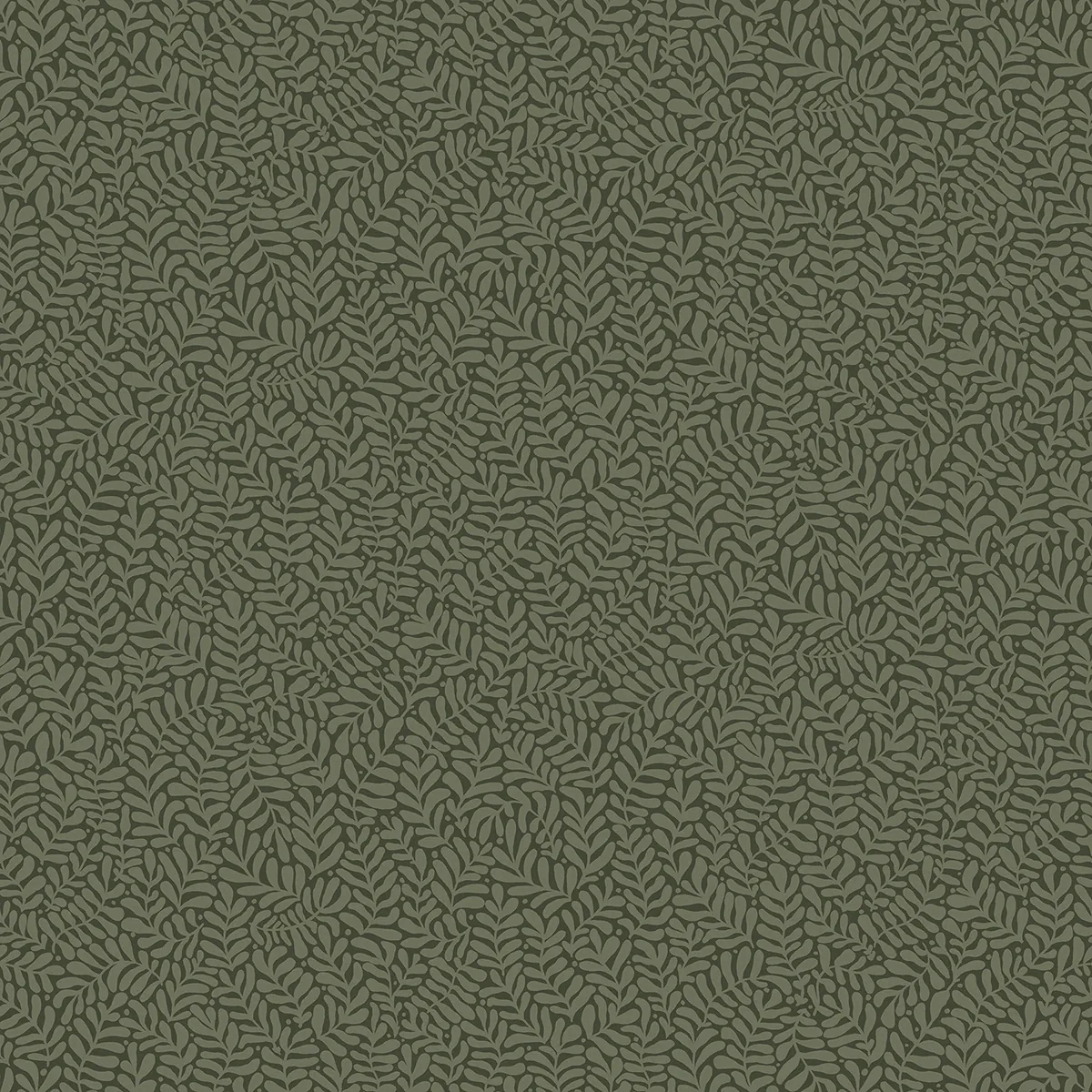 2999-55000 | Anna Dark Green Fern Trail Wallpaper