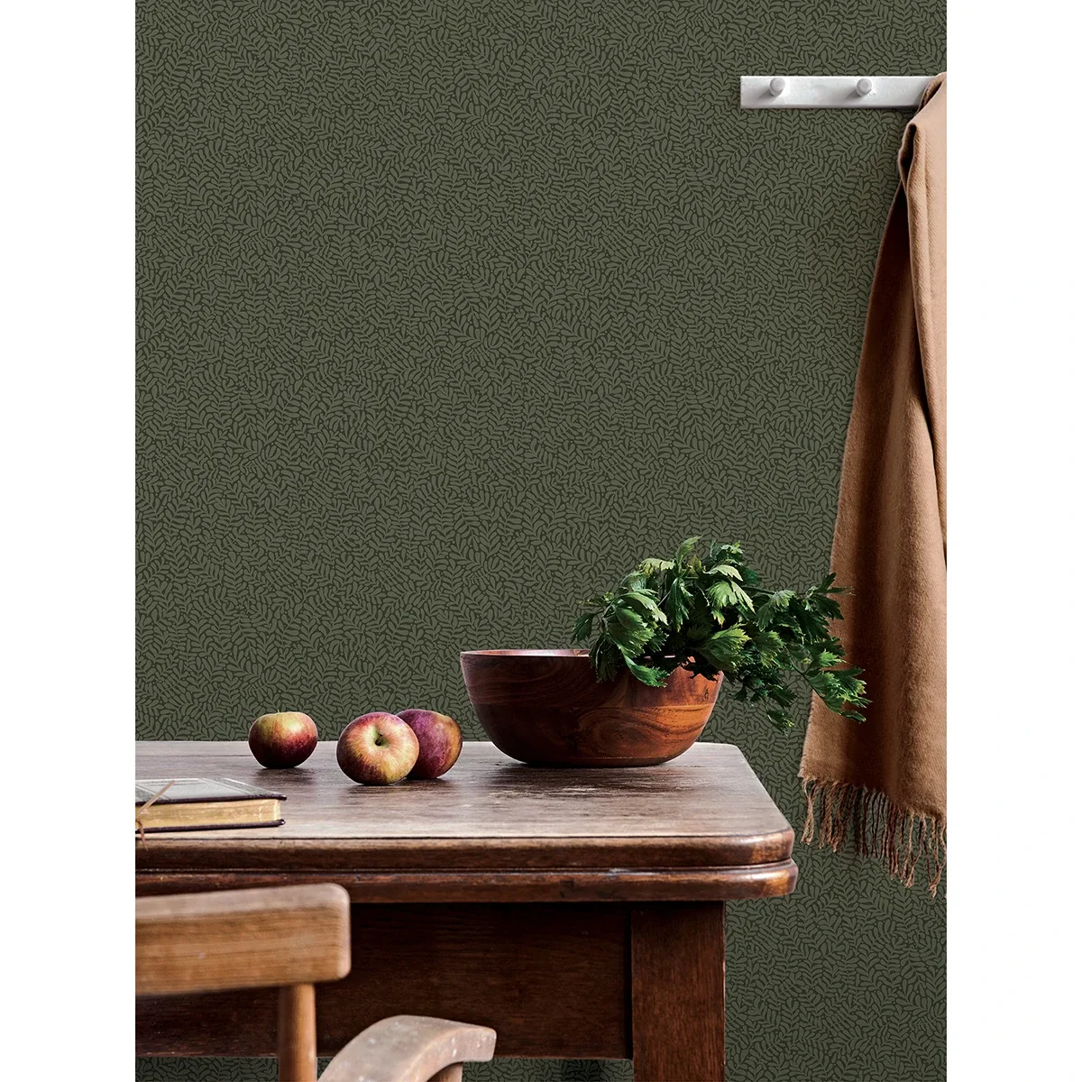 A-Street Prints Anna Dark Green Fern Trail Wallpaper | Wallpaper Twins A-Street Prints Anna Dark Green Fern Trail Wallpaper - SKU 2999-55000
