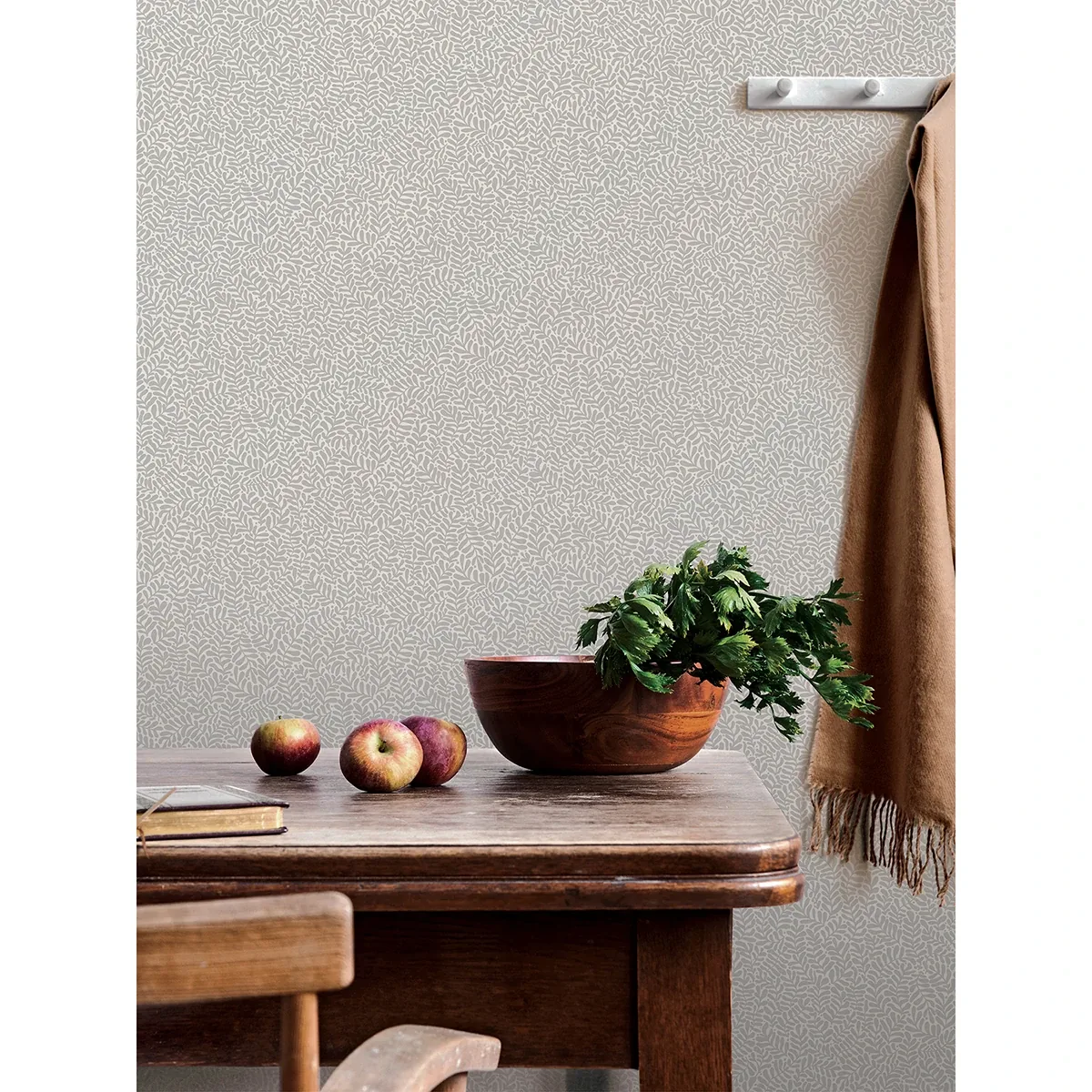 A-Street Prints Anna Light Grey Fern Trail Wallpaper | Wallpaper Twins A-Street Prints Anna Light Grey Fern Trail Wallpaper - SKU 2999-55004