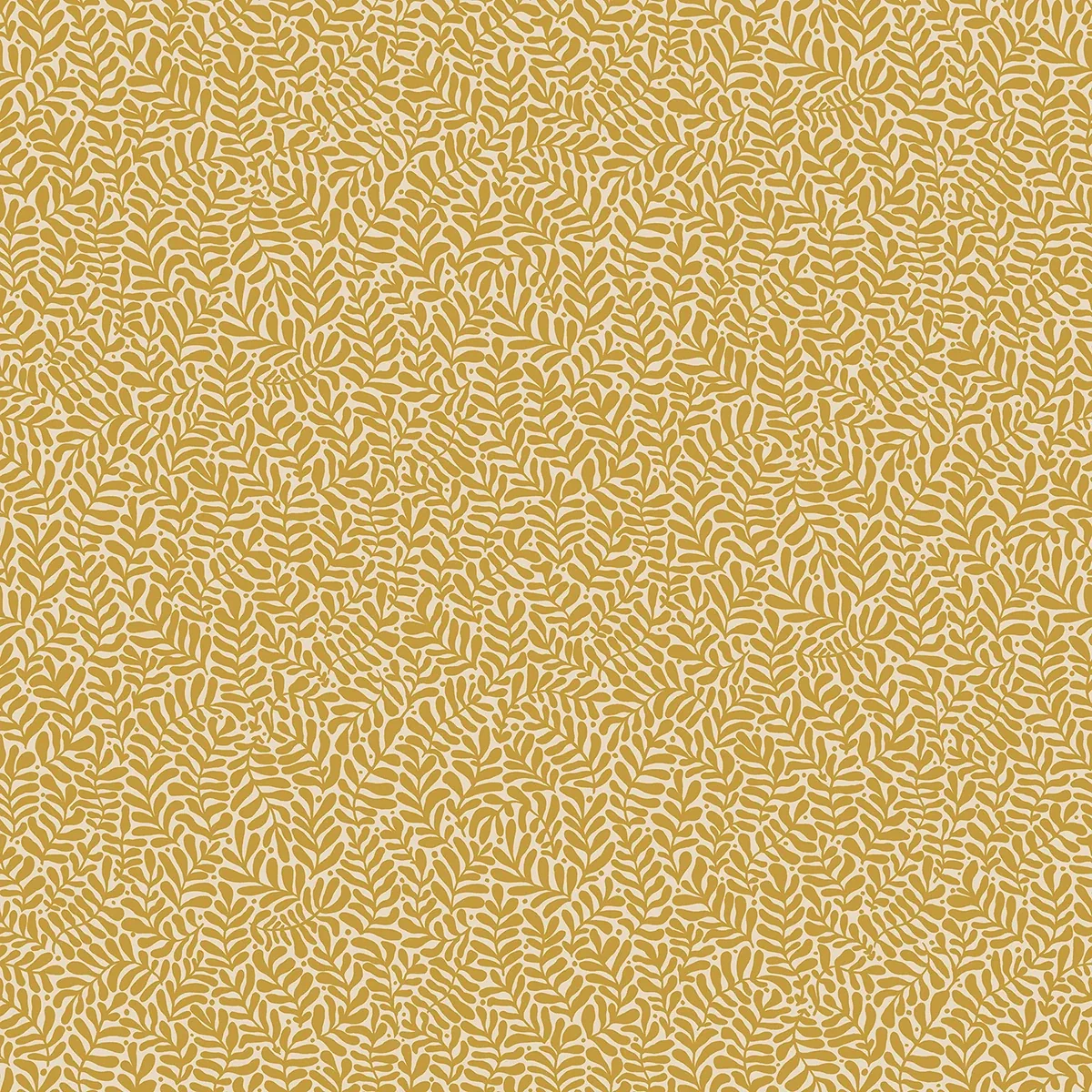 2999-55003 | Anna Mustard Fern Trail Wallpaper