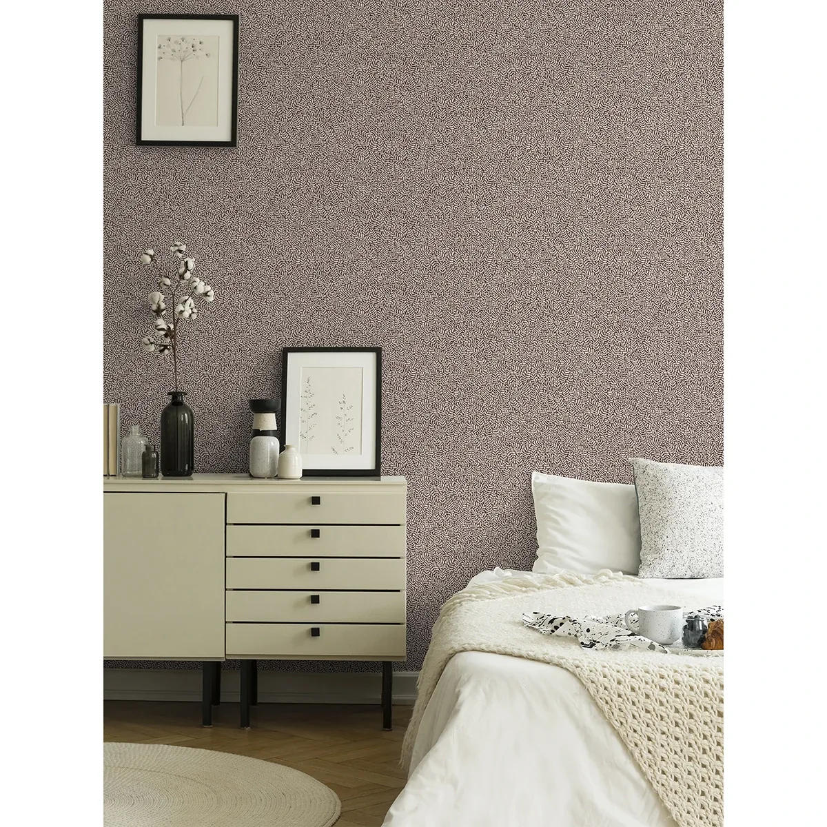 A-Street Prints Anna Purple Fern Trail Wallpaper | Wallpaper Twins A-Street Prints Anna Purple Fern Trail Wallpaper - SKU 2999-55005