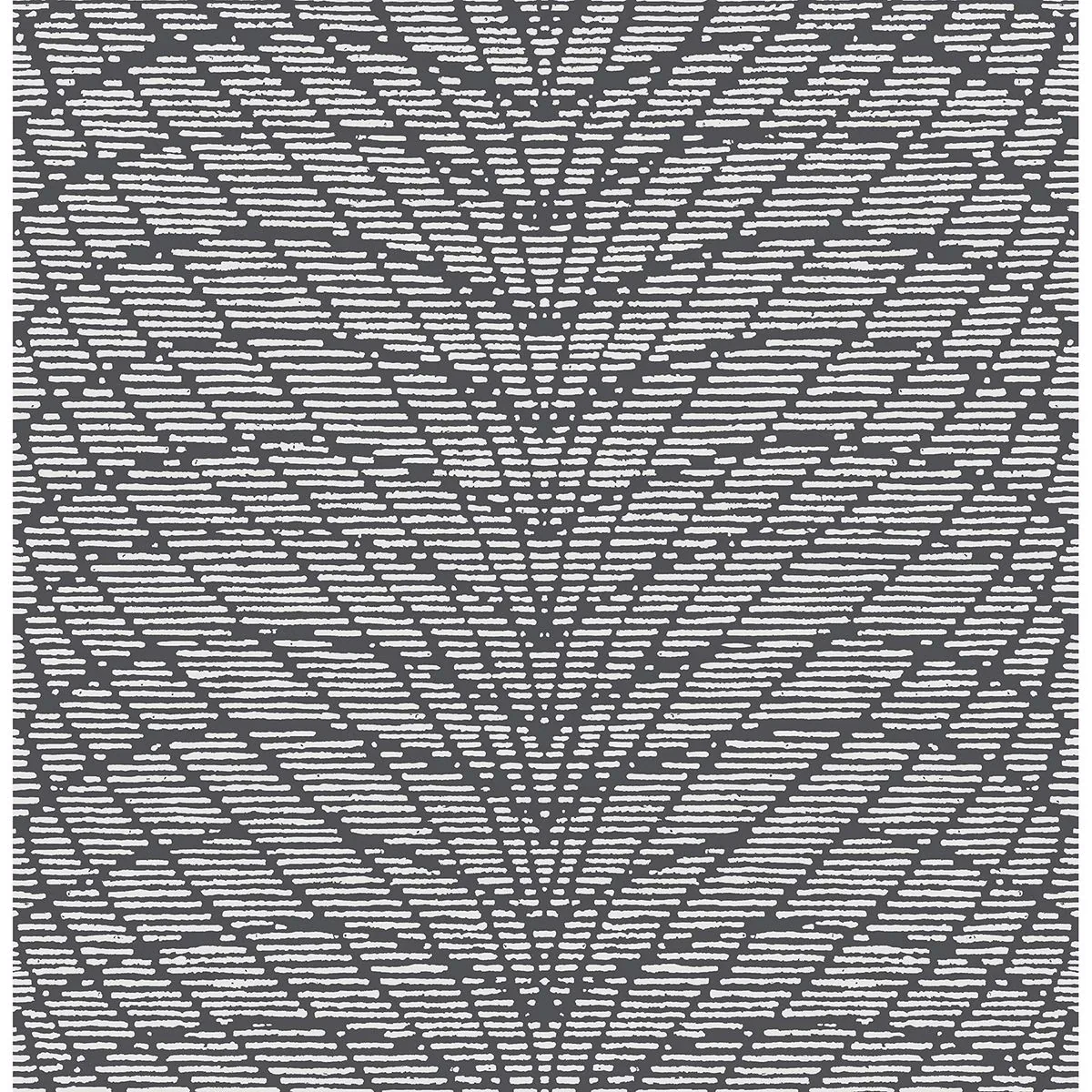 A-Street Prints Aperion Dark Brown Chevron Wallpaper - SKU 2861-25747
