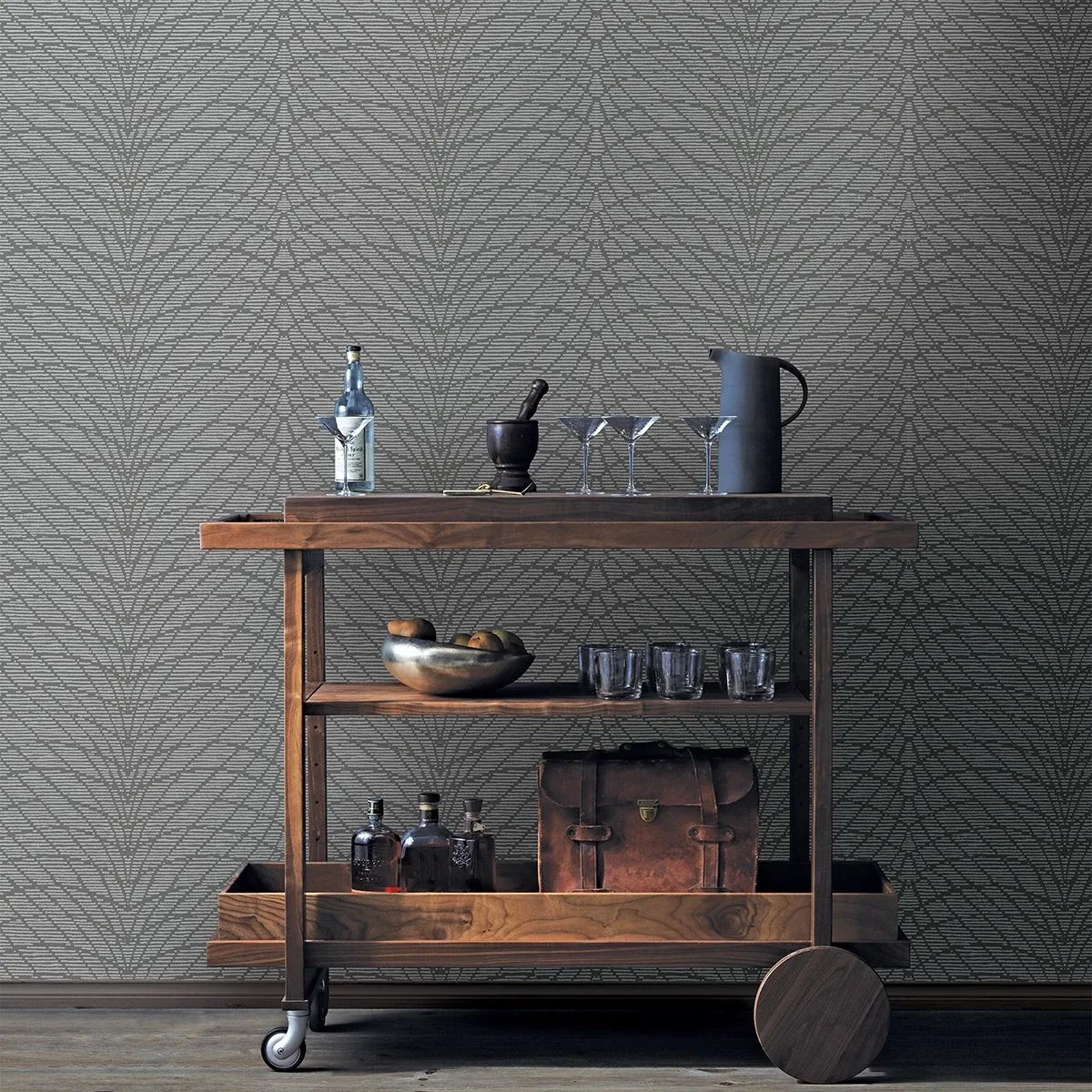 A-Street Prints Aperion Taupe Chevron Wallpaper | Wallpaper Twins A-Street Prints Aperion Taupe Chevron Wallpaper - SKU 2861-25744