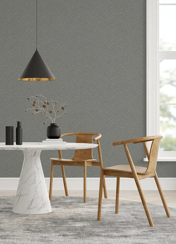 A-Street Prints Apex Grey Weave Wallpaper | Wallpaper Twins A-Street Prints Apex Grey Weave Wallpaper - SKU 2988-70408