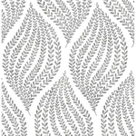 A-Street Prints Arboretum Fog Leaves Wallpaper | Wallpaper Twins A-Street Prints Arboretum Fog Leaves Wallpaper - SKU 2656-004062