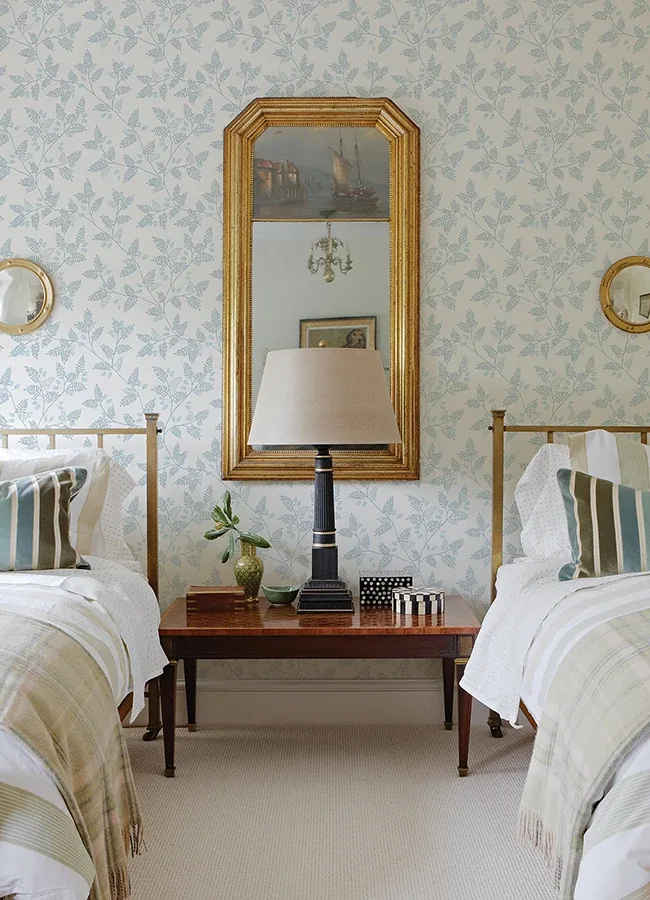 A-Street Prints Ardell Light Blue Botanical Wallpaper | Wallpaper Twins A-Street Prints Ardell Light Blue Botanical Wallpaper - SKU 4074-26602