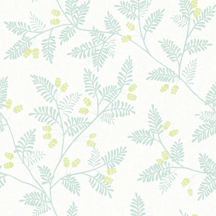 4074-26601 | Ardell Seafoam Botanical Wallpaper