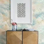 A-Street Prints Aria Aquamarine Abstract Wallpaper | Wallpaper Twins A-Street Prints Aria Aquamarine Abstract Wallpaper - SKU 4193-7462