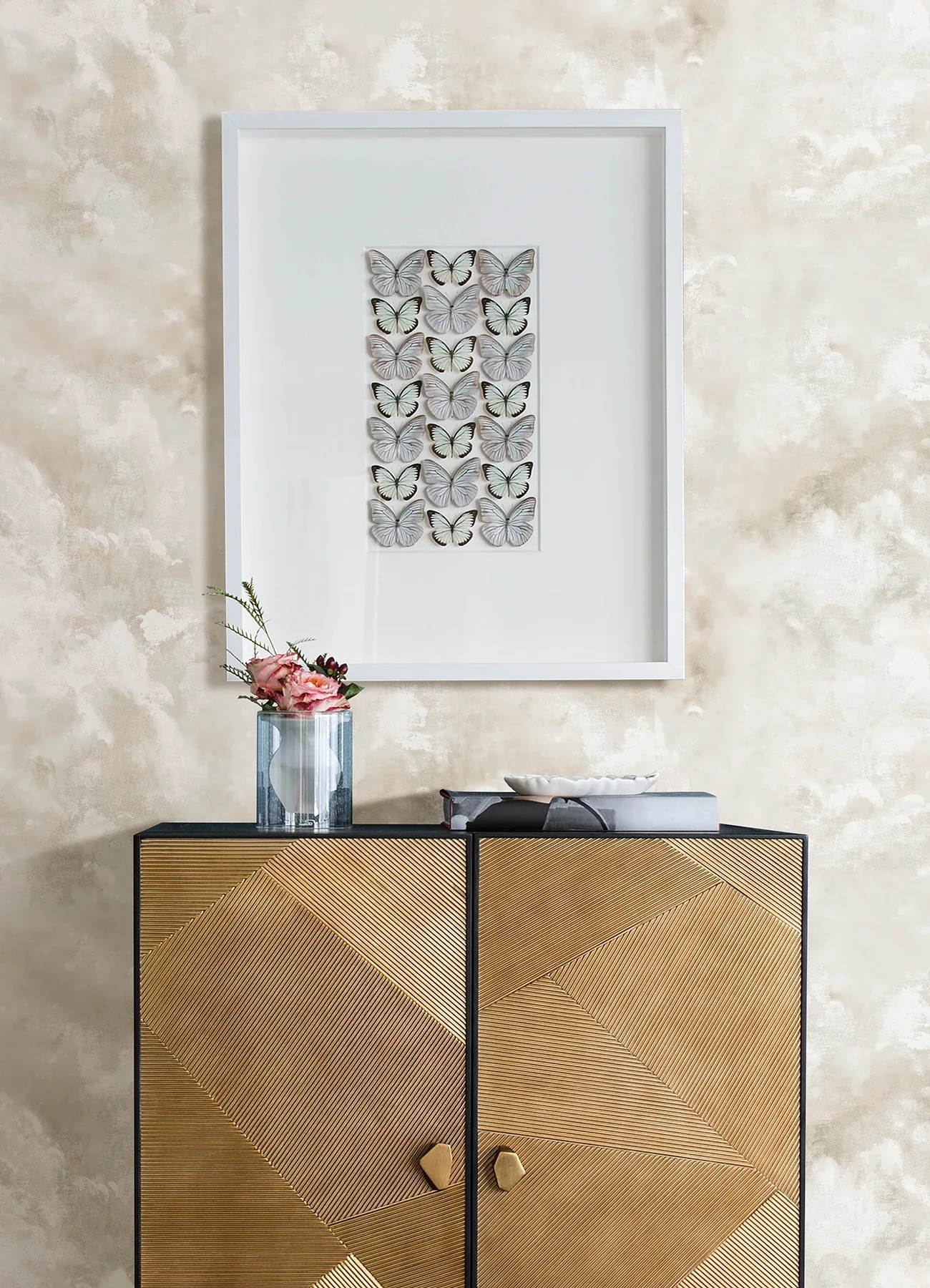 A-Street Prints Aria Neutral Abstract Wallpaper - SKU 4193-7460