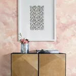 A-Street Prints Aria Pink Abstract Wallpaper - SKU 4193-7461