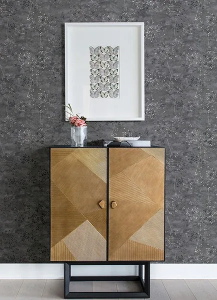 A-Street Prints Arian Sterling Abstract Wallpaper | Wallpaper Twins A-Street Prints Arian Sterling Abstract Wallpaper - SKU 2976-86431