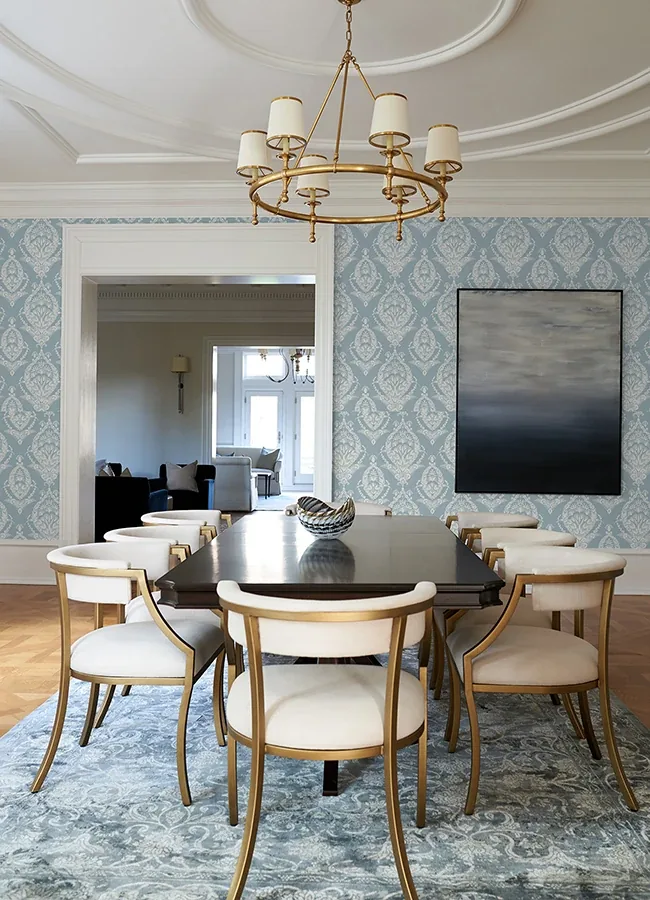A-Street Prints Arlie Light Blue Botanical Damask Wallpaper | Wallpaper Twins A-Street Prints Arlie Light Blue Botanical Damask Wallpaper - SKU 4120-26819