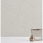 A-Street Prints Asa Grey Linen Texture Wallpaper - SKU 2889-25239