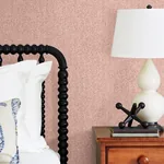 A-Street Prints Ashbee Burgundy Tweed Wallpaper - SKU 2970-26165