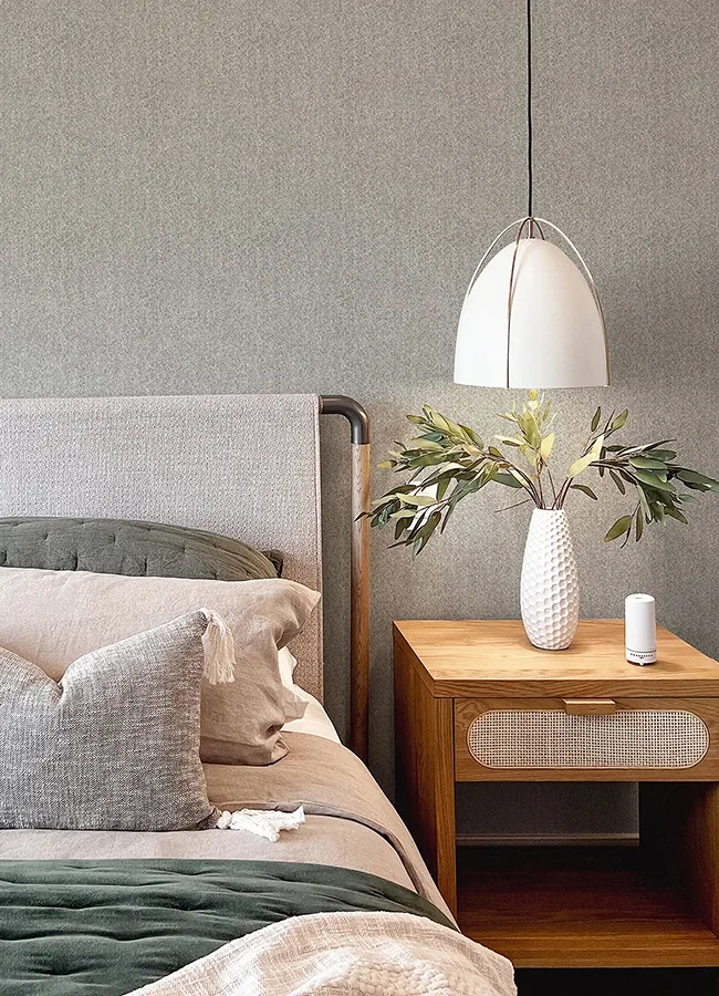 A-Street Prints Ashbee Dark Grey Tweed Wallpaper | Wallpaper Twins A-Street Prints Ashbee Dark Grey Tweed Wallpaper - SKU 4046-26163