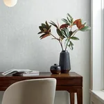 A-Street Prints Ashbee Light Grey Faux Fabric Wallpaper - SKU 4143-26160