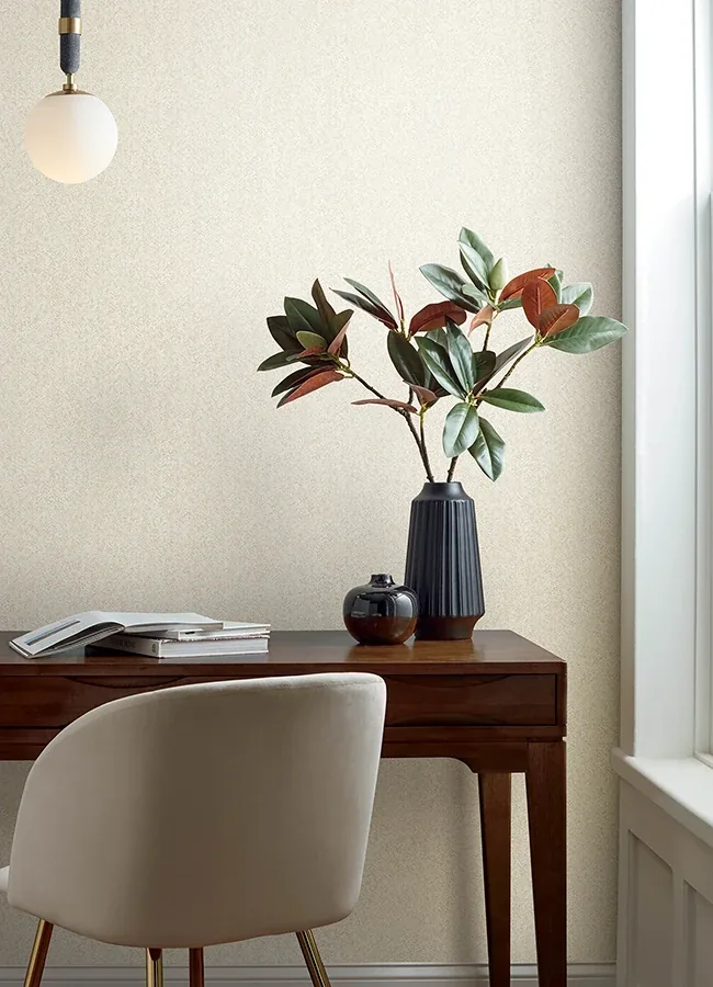 A-Street Prints Ashbee Taupe Faux Fabric Wallpaper | Wallpaper Twins A-Street Prints Ashbee Taupe Faux Fabric Wallpaper - SKU 4143-26161