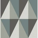 A-Street Prints Aspect Teal Geometric Faux Grasscloth Wallpaper | Wallpaper Twins A-Street Prints Aspect Teal Geometric Faux Grasscloth Wallpaper - SKU 2902-25539