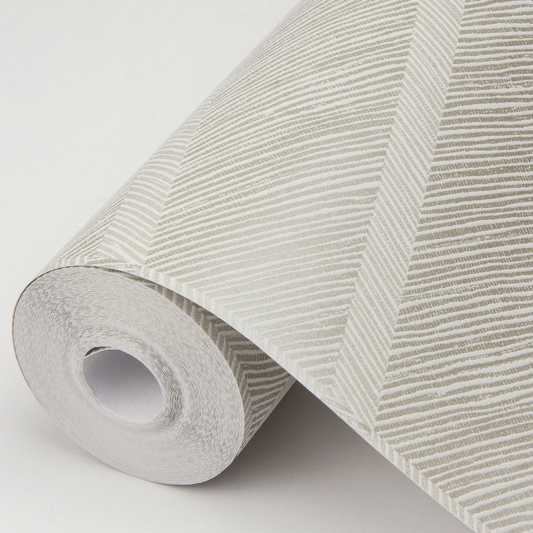 A-Street Prints Aspen Champagne Chevron Wallpaper | Wallpaper Twins A-Street Prints Aspen Champagne Chevron Wallpaper - SKU 2964-25918