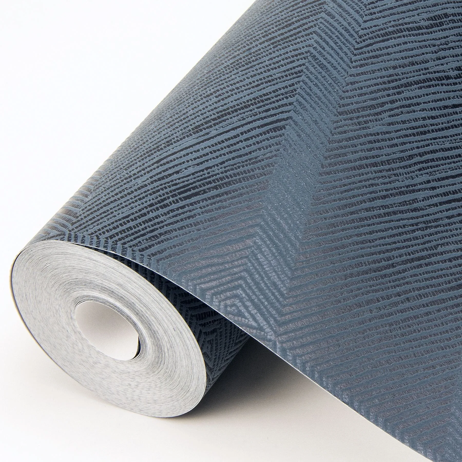 A-Street Prints Aspen Indigo Chevron Wallpaper | Wallpaper Twins A-Street Prints Aspen Indigo Chevron Wallpaper - SKU 2964-25917