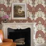 A-Street Prints Auden Ruby Floral Grandeur Wallpaper | Wallpaper Twins A-Street Prints Auden Ruby Floral Grandeur Wallpaper - SKU 4147-27390