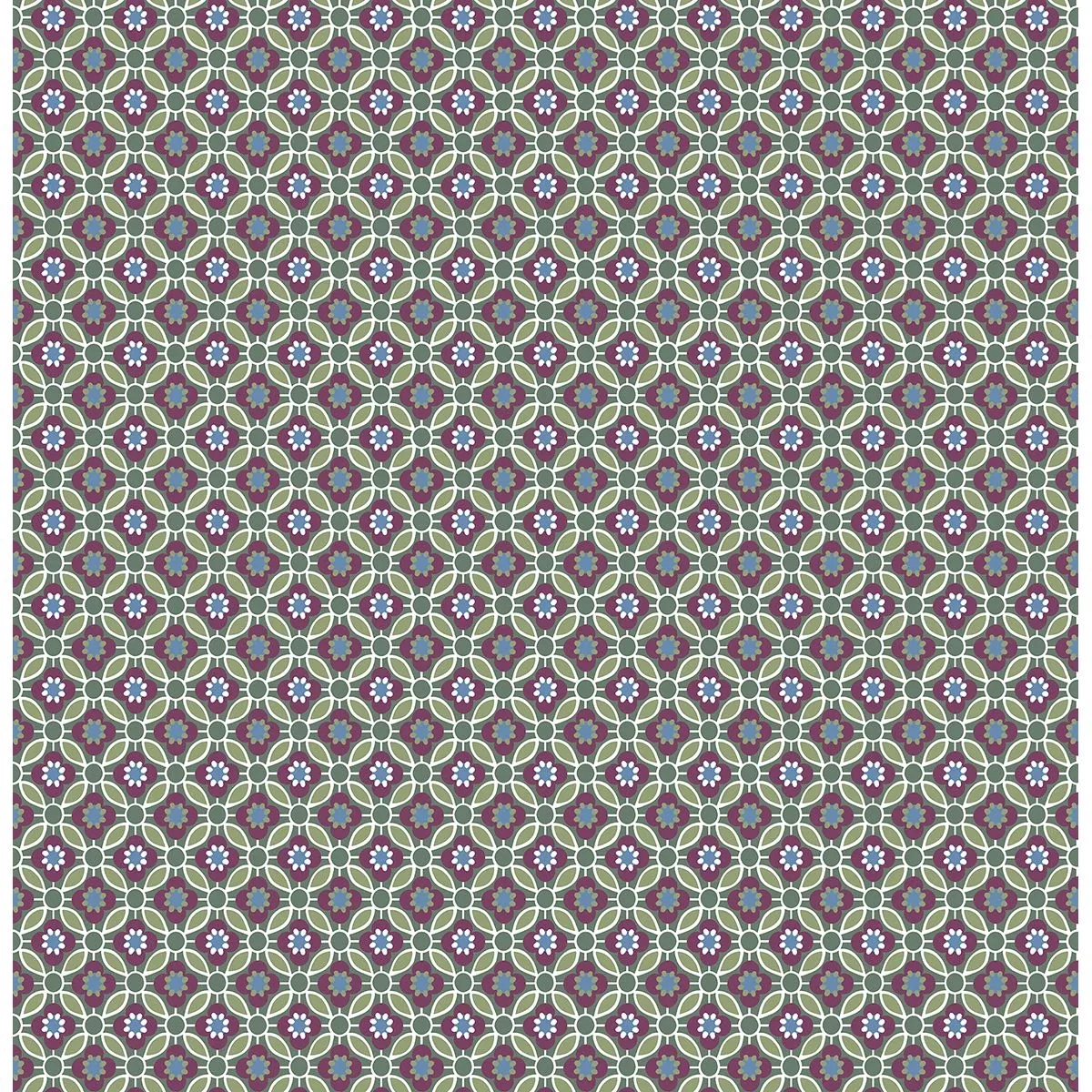 A-Street Prints Audra Purple Floral Wallpaper - SKU 2657-22246