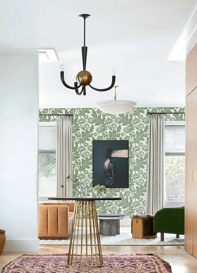 A-Street Prints Augusta Seafoam Flock Damask Wallpaper | Wallpaper Twins A-Street Prints Augusta Seafoam Flock Damask Wallpaper - SKU 4074-87375