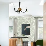 A-Street Prints Augusta Silver Flock Damask Wallpaper | Wallpaper Twins A-Street Prints Augusta Silver Flock Damask Wallpaper - SKU 4074-87378