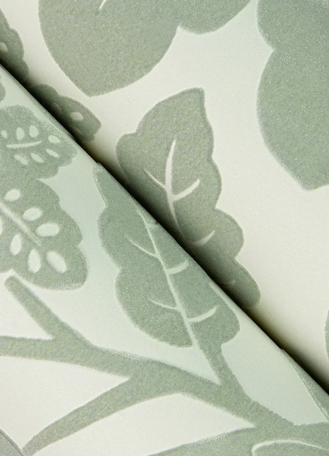 A-Street Prints Augusta Silver Flock Damask Wallpaper | Wallpaper Twins A-Street Prints Augusta Silver Flock Damask Wallpaper - SKU 4074-87378