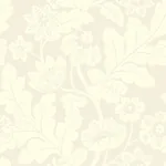 A-Street Prints Augusta White Flock Damask Wallpaper - SKU 4074-87376