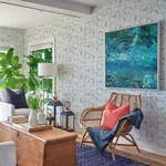 A-Street Prints Augustine Slate Distressed Geometric Wallpaper - SKU 2969-26042